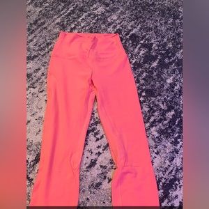 raspberry cream lulu leggings